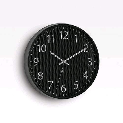 Relógio de parede Perftime - preto - Umbra