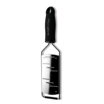 Ralador para corte lâmina em aço inox preto gourmet Microplane