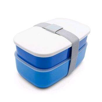 Conjunto Bento Box  Azul 1,2 Litros - Kenya 
