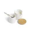 Kit Cream & Sugar Savore Ceramica Matte-Umbra