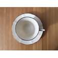 Jogo de Xícaras de Chá com Pires em Porcelana 6 Peças Contemporany - Noritake