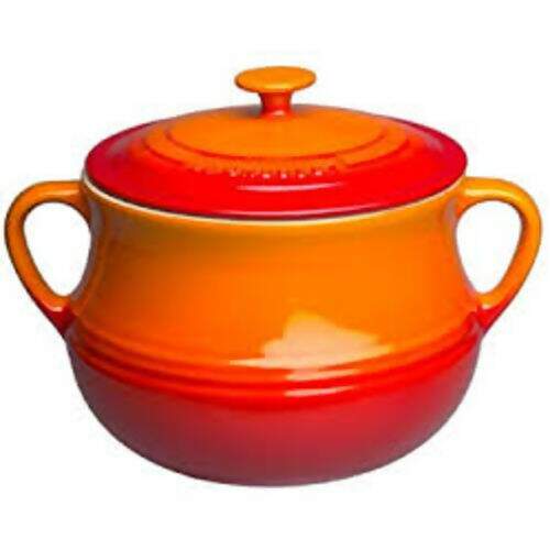 Sopeira com Tampa Laranja - Le Creuset