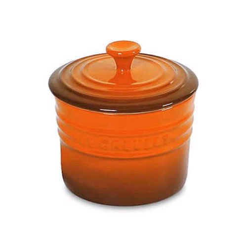 Porta Condimentos em Cerâmica - Le Creuset Laranja Grande 800ml