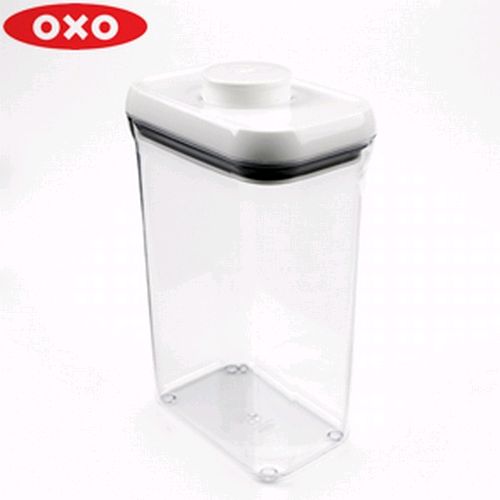 Pote retangular em Plástico-2,4L Pop