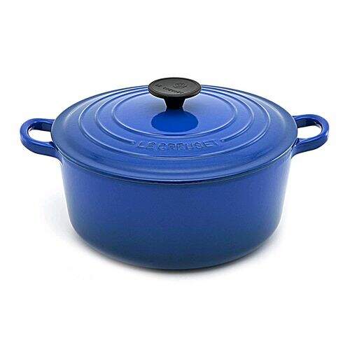 Panela Redonda Azul Cobalto 24 cm - Le Creuset