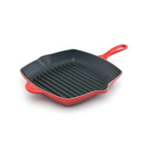 Grelha Quadrada Vermelha 26 cm - Le Creuset