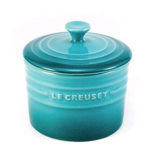 Porta Condimentos Médio Azul Caribe Le Creuset