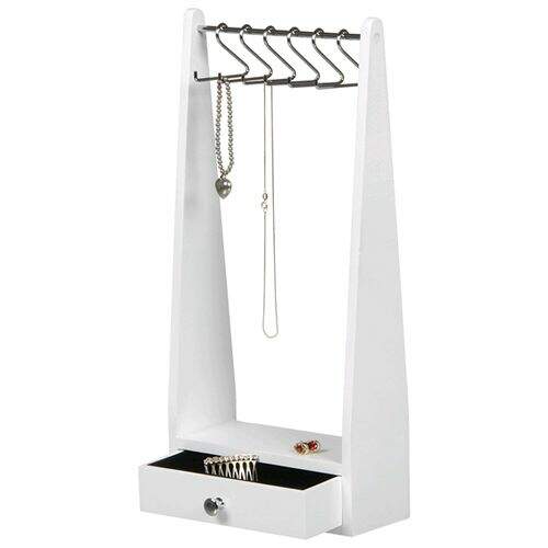 Porta Bijoux Jewel Rack Branco