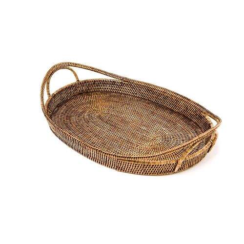 Bandeja Rattan Ava 60 cm x 40 cm - Tyyli