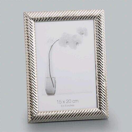 Porta retrato aço Lines 10x15  Prestige 