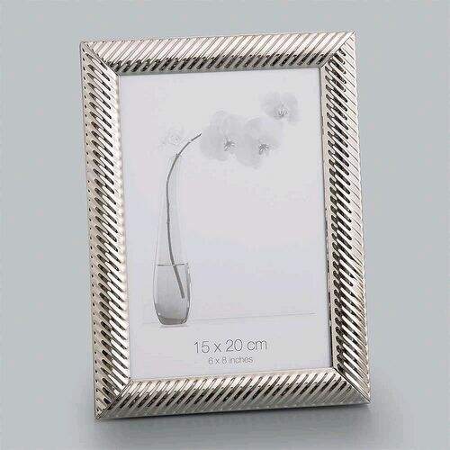 Porta retrato aço Lines 15x20 Prestige 