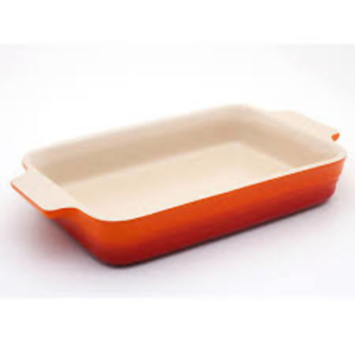 Travessa  Retangular Laranja 26 cm - Le Creuset