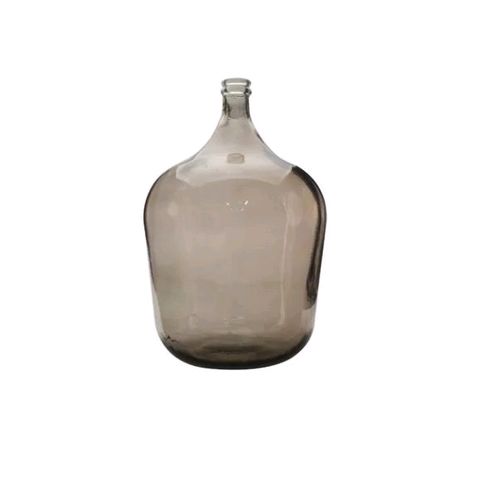 Garrafa Marrom Decorativa em Vidro - 56 cm