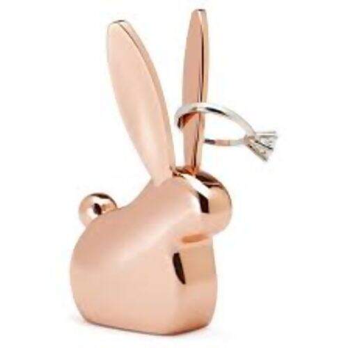 Porta Anel Anigram Coelho Cobre- Umbra