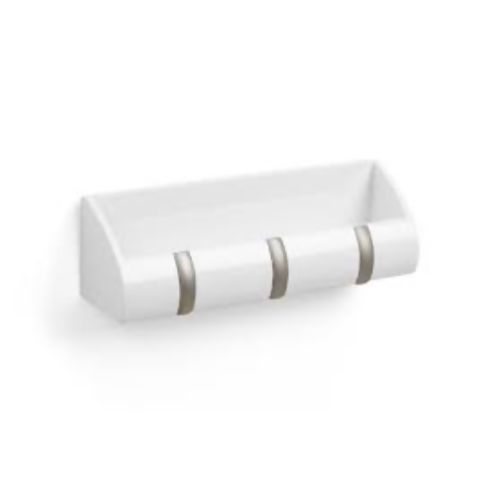 Porta- Chave e Mini Organizador de Parede Cubby Mini Branco- Umbra