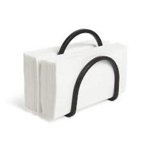 Porta Guardanapo Squire Preto -Umbra