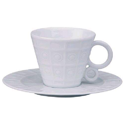 Jogo de Xícara para Café 6 peças em Porcelana110 ml - Osmose Limoges