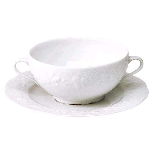 Xícara para Consome Porcelana Califórnia Blanc 460 ml - Limoges