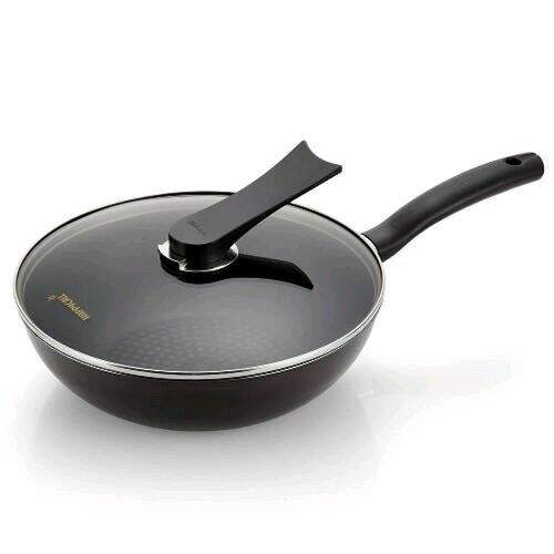 Frigideira Wok com tampa HappyCall 26 CM