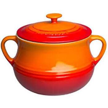 Sopeira com Tampa Laranja - Le Creuset