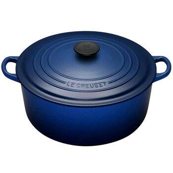 Panela Redonda Azul Cobalto 22 cm -  Le Creuset