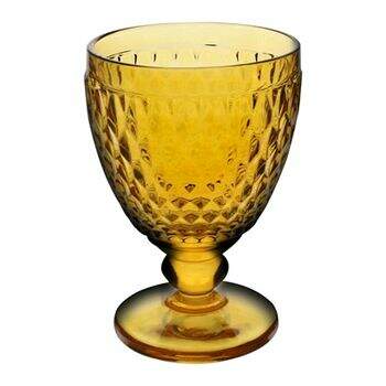 Taça Para Vinho Ambar 300ml Diamond - 6 Peças