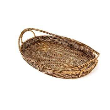 Bandeja Rattan Ava 60 cm x 40 cm - Tyyli