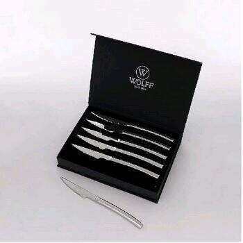 Jogo 6 Facas Churrasco Inox London - Wolff
