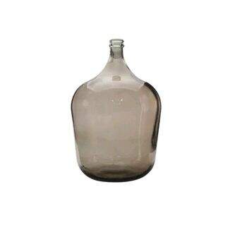 Garrafa Marrom Decorativa em Vidro - 56 cm