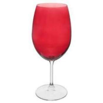 Jogo 6 Taças Água  Cristal Ruby Anna 600 ml  Bohemia