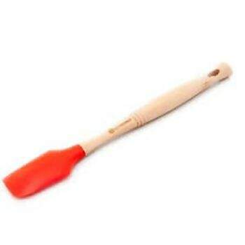 Espátula Em Silicone Com Cabo De Madeira Staub 31 cm Vermelho -Zwilling