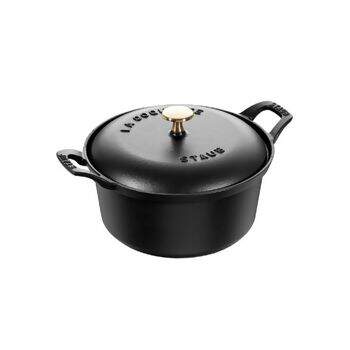 Caçarola la Coquette Staub Preta STAUB Ferro Fundido