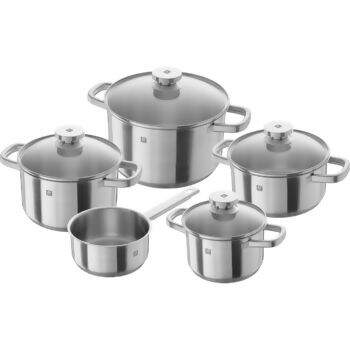 ZWILLING JOY CONJUNTO DE PANELAS 5-PÇS, AÇO INOXIDÁVEL 18/10