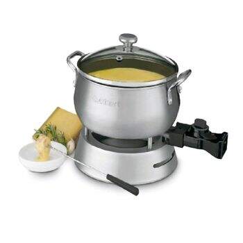 Fondue Elétrico em Aço Escovado com Tampa - Cuisinart