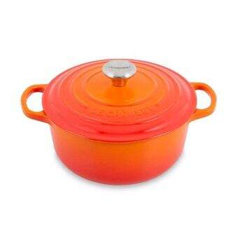 Panela Redonda Laranja 24 cm - Le Creuset