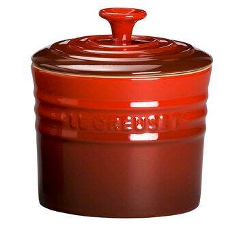 Porta Condimentos em Cerâmica - Le Creuset Vermelho Pequeno