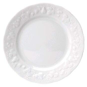 Prato Pão Porcelana Califórnia Blanc 16 cm - Limoges