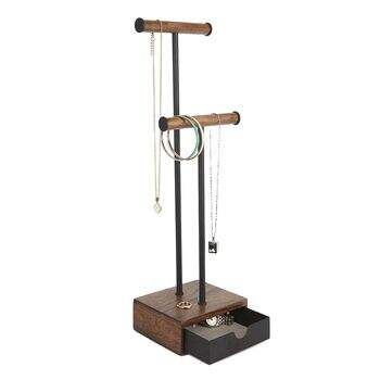 Organizador de Bijoux Pillar Preto - Umbra