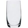 Jogo de 6 copos long drink em cristal ecológico 380ml A13cm