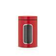 Pote Aço Inox Visor 1,4 L Vermelho - Brabantia