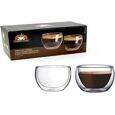 Jogo de 2 copos parede dupla em vidro borossilicato 240ml Dynasty