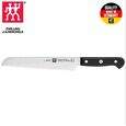 Faca Para Pão de Aço Inox Gourmet Preta e 8" -Zwilling 