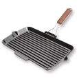 Grill Retangular com alça dobrável 34x21cm Fontignac