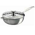  Panela Rasa com Alça de Aço Inox 3Ply 24 cm Le Creuset