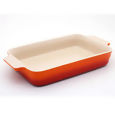 Travessa  Retangular Laranja 26 cm - Le Creuset