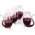 Conjunto com 4 Sippers de Vinho - Fox Run Prana