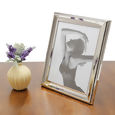 Porta Retrato de Aço Prateado Life 20x25cm 7918 - Prestige