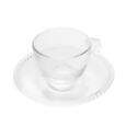 Conjunto 4 Xícaras Com Pires Pearl Cristal Wolff Para Café 100ml