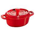 Cacarola oval cereja ceramica 11cm staub - STAUB CERAMICAS