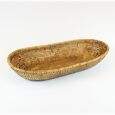 Cesta para Pães em rattan SUNRISE Oval 40,5 x 20 x 6 cm Natural Home